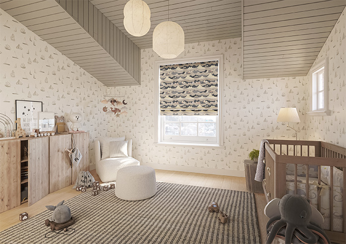 Serene Summit, Breeze - Roman Blind - Image 6